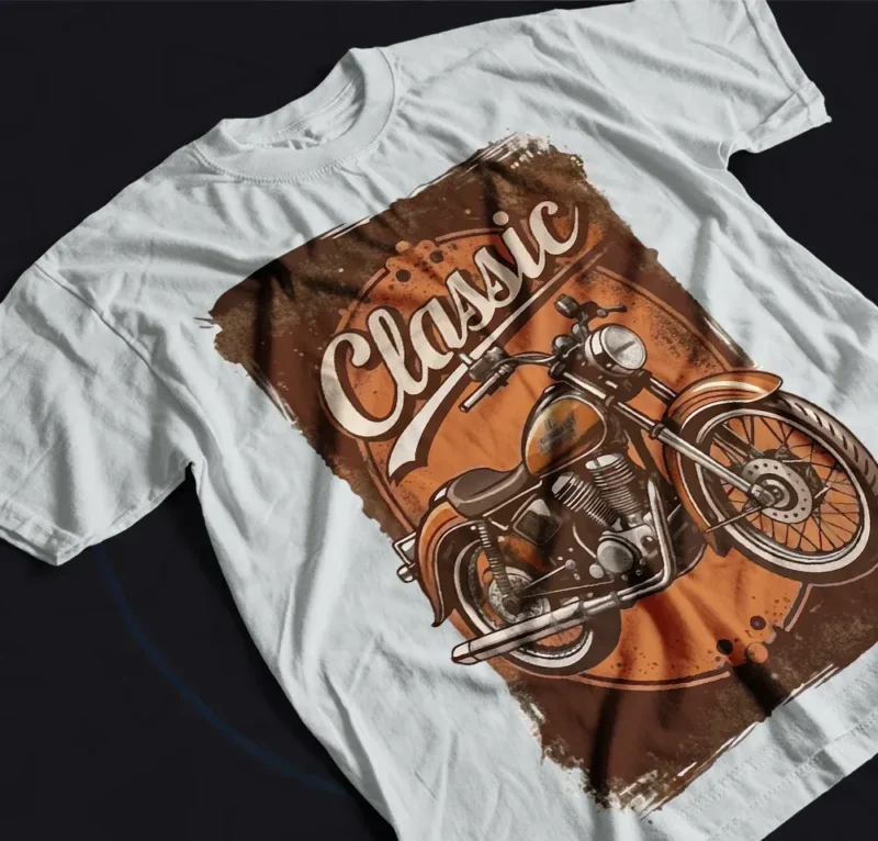 Motorcycle Vol 1 T-Shirt Design Bundle - Image 2