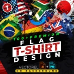 Flag Vol 1 T-Shirt Design Bundle