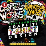 Graffiti Vol 1 T-Shirt Design Bundle